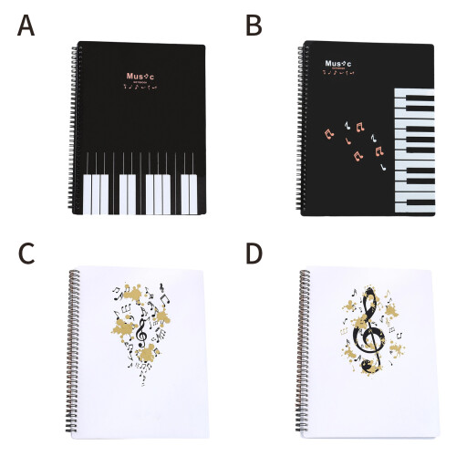 Professional Music Sheet Protector File Folder Plastic-E1 2