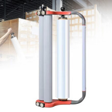 Manual Stretch Film Dispenser for Bundling and Strapping, Compatible with Carton Boxes, Luggage, and Warehouse Packaging