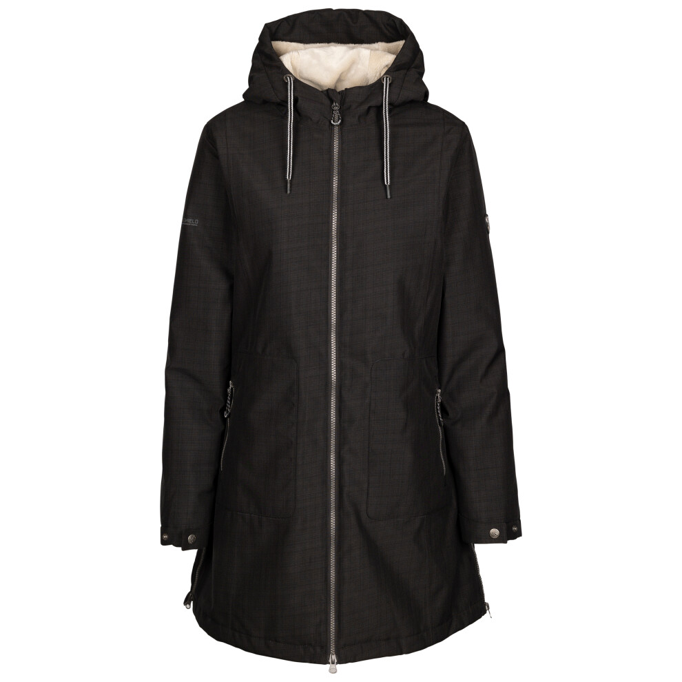 Trespass (12, Black) Womens Waterproof Jacket With Hood Neeska - Image 3