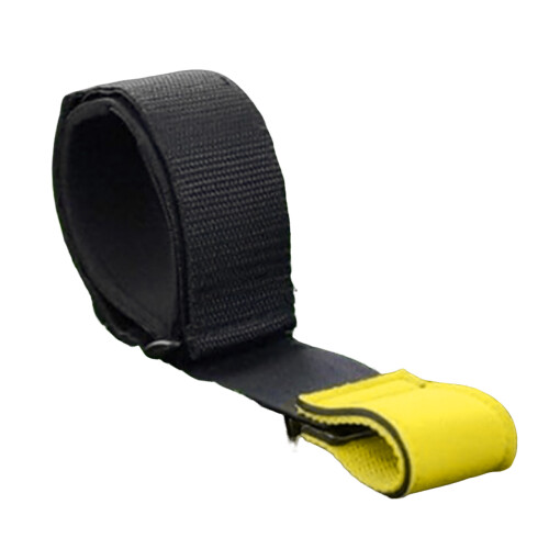 Baseball Hitting Training Tool Elastic-Black yellow edge