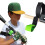 Baseball Hitting Training Tool Elastic-Black yellow edge 4