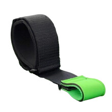 Elastic Baseball Hitting Resistance Bands-Black green edge