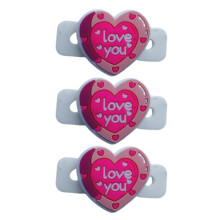Elastic Vibration Dampener Heart Tennis Rackets Accessory-LOVE