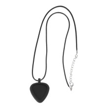 Silikon-Gitarren-Zubehör-Halskette, Herz-Picks-Halter,-style3