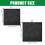 Heavy Type Pump Barrier Bag Wear Resistant Effective Cleaning-M 3