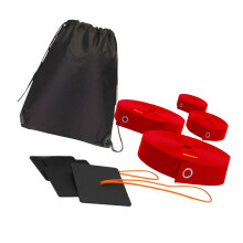 Outdoor Volleyballs Field Markers Sand Anchors and Compacts-Red