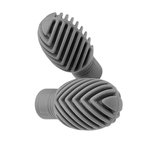 Multifuntional Silicone Drumstick Ends for Enhancing-Dark Grey