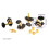 4 String Guitar Locking Tuners Vintage Open Gear Adjust Tones 3
