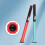 Badminton Skill Development Tool Professional Badminton-Red 6