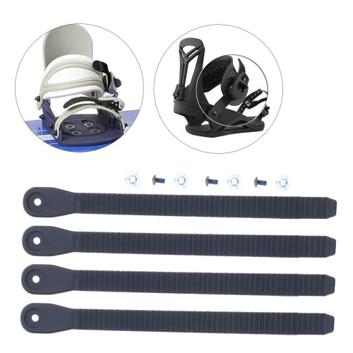 Strong Snowboard Binding Toe Slider Strap Snowboard Ankle-2PCS 2
