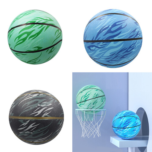 Waterproofs Training Ball Size 7/5 Light Weight Rubber-Blue 5 2