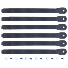 Snowboard Binding Ladder Strap Replacement Wear Resistant-6PCS