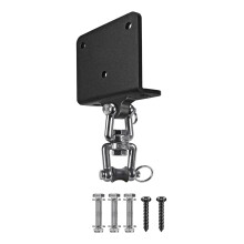 Wood Beam Hook Bracket Heavy Bag Hanger for Indoor Outdoor Gym, Adjustable Ceiling Mount, Durable Steel Construction