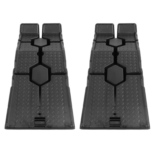 1 Pair Car Ramp 6000lbs Capacity Anti Slip 1