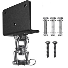 Punching Bag Hanger for Heavy Bag - 360 Rotation I-Beam Mount Hardware, Ceiling Hooks for Boxing Bag Compatibility