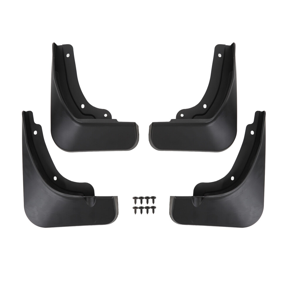 4Pcs Car Mud Flap Reliable Protection Impact Black 8320539915395