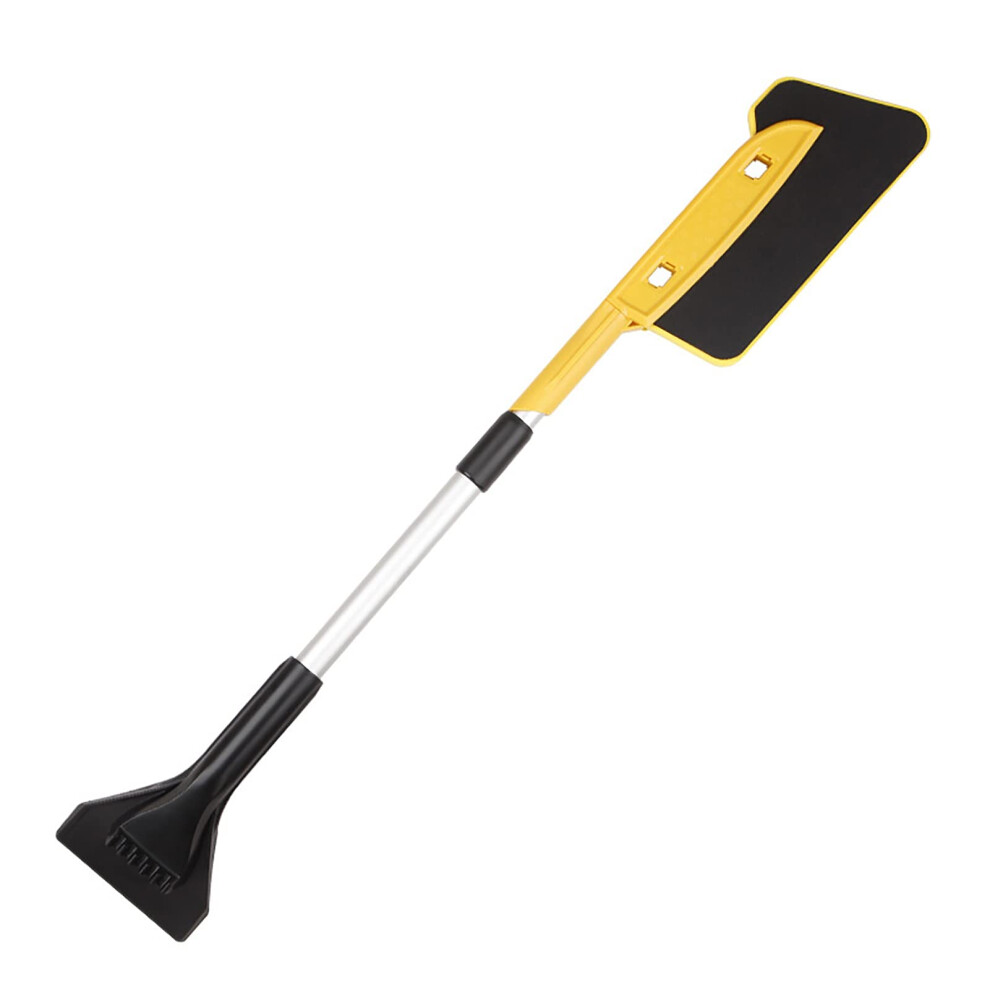 Auto Snow Removal Brush With Multi-Function Shovel, Retractable Eva Sponge Head, Ergonomic Foam Handle, 48-Inch Length 6038364156129