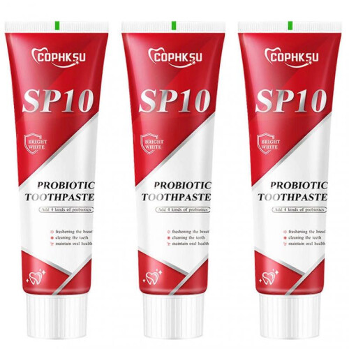 (3pcs)Ultra Whitening Toothpaste for Strong Teeth 100g Probiotics Brightening Toothpaste Removing Bad Odor Toothpaste