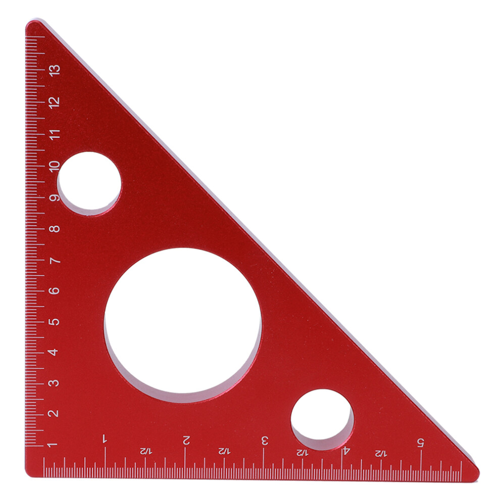 5in/13cm Right Angle Triangle Height Ruler
