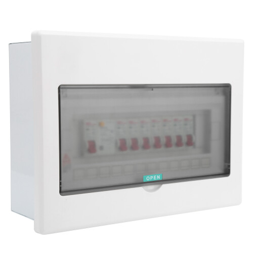 Electric Lighting Distribution Box 7-Way Plastic 1