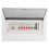 Electric Lighting Distribution Box 7-Way Plastic 3