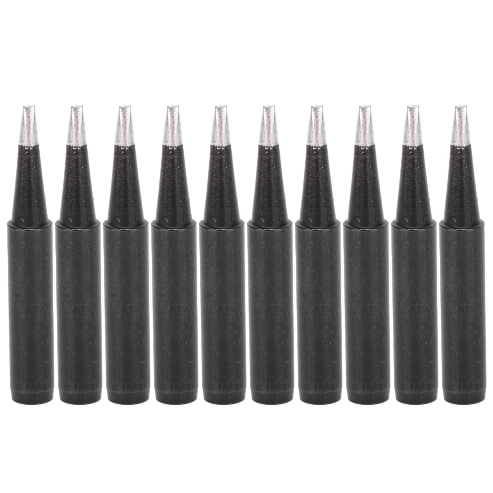 10Pcs Soldering Iron Tips Black Inner Heating Type