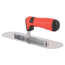 Plastering Trowel Stainless Steel 10-Inch Cement Concrete Hand Tool for Medium Scraping and Finishing
