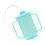 Drinking Cup for Disabled Patients Spill-Proof Straw Mug for Elderly - Comfortable Durable Design for Home Dining Use 1