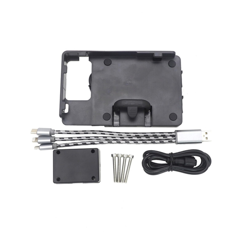 Phone Navigation Bracket For Bmw F850gs F750gs Adventure Motorcycle Windshield Gps Stand, Color A, Durable Mounting Plate 6038364157232