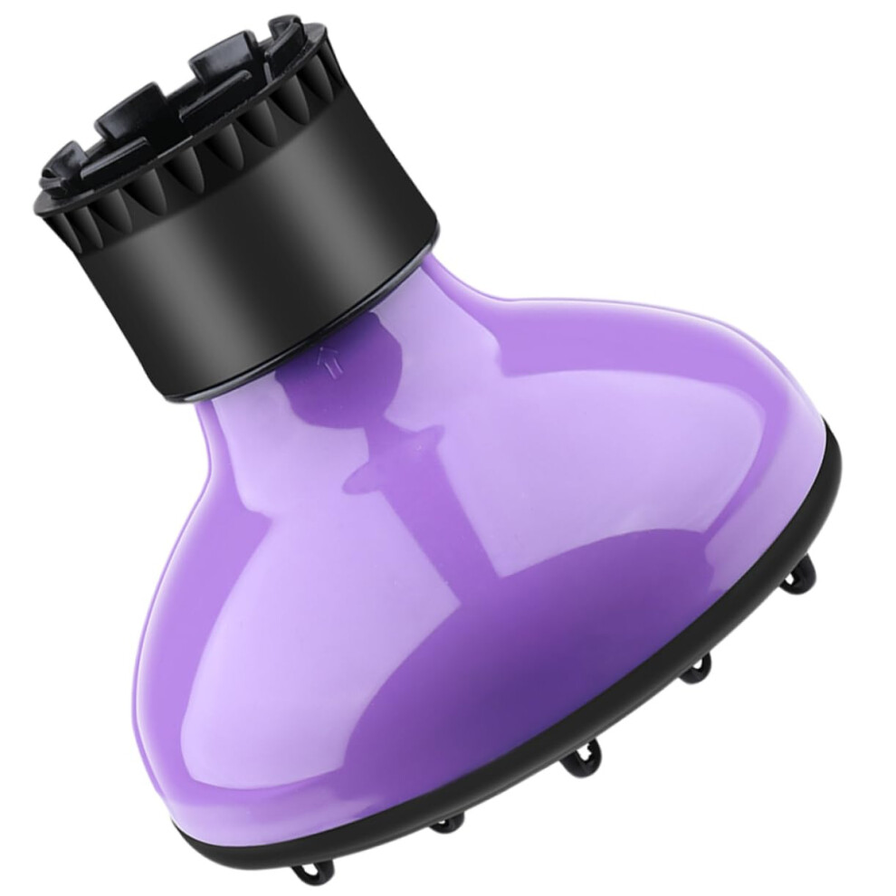 Hair Dryer Diffuser Cover for Curly Hair - Lightweight, Durable, Easy to Install, Efficient Airflow for Home and Salon Use