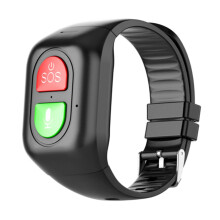 SOS Bracelet GPS Tracking with Location Emergency Call, Fitness Tracker for Seniors and Kids, Waterproof Design