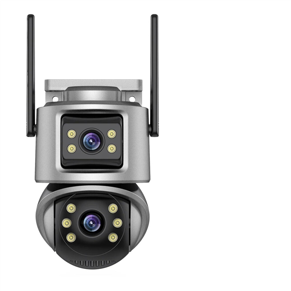 Home Security Cameras 4K 8Mp Hd Ptz Outdoor Cctv Dual Lens Ai Auto Tracking Surveillance With 6Mp And 64Gb Storage 6038364157928