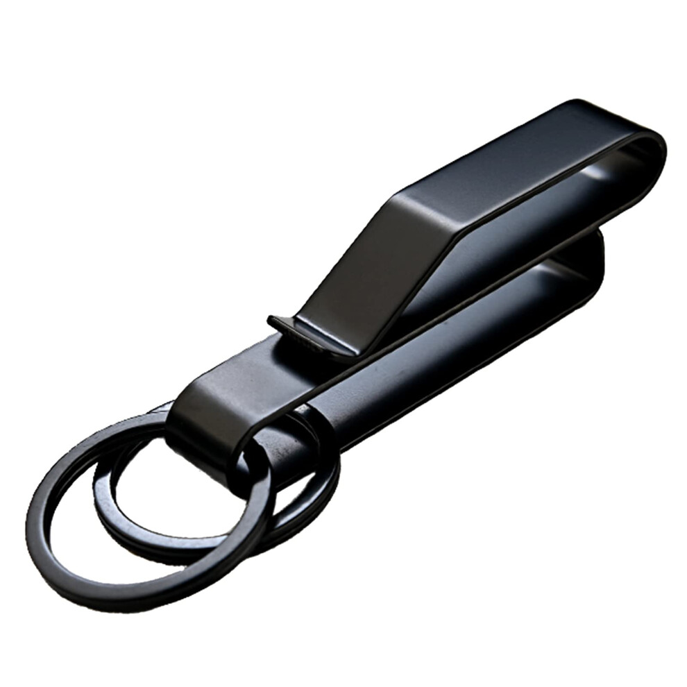 Stainless Steel Car Key Clip Holder For Belt - Portable Anti-Lost Keyring Keychain Buckle For Outdoor Use 6038364157980