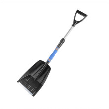 Mud Removal Tool Snow Shovel Adjustable 71-86cm Blue for Gardening Camping Snowmen Sand Use