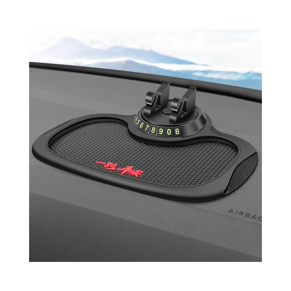 Dashboard Mat Non Slip Silicone Car Phone Holder For Auto Dash Compatible With All Smartphones - Multi-Functional Sticky Pad 9084446764185