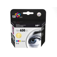 TB Print TBH-650CR, Bleu, Violet, Jaune, HP, HP DeskJet 2515 HP DeskJet Ink Advantage 1015, 1015 Printer, 1515, 2545, CZ102AE