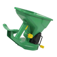Portable Seed Spreader Hand Crank Seeder for Lawn Care, Adjustable Seed Rate, Durable Design, Easy to Use