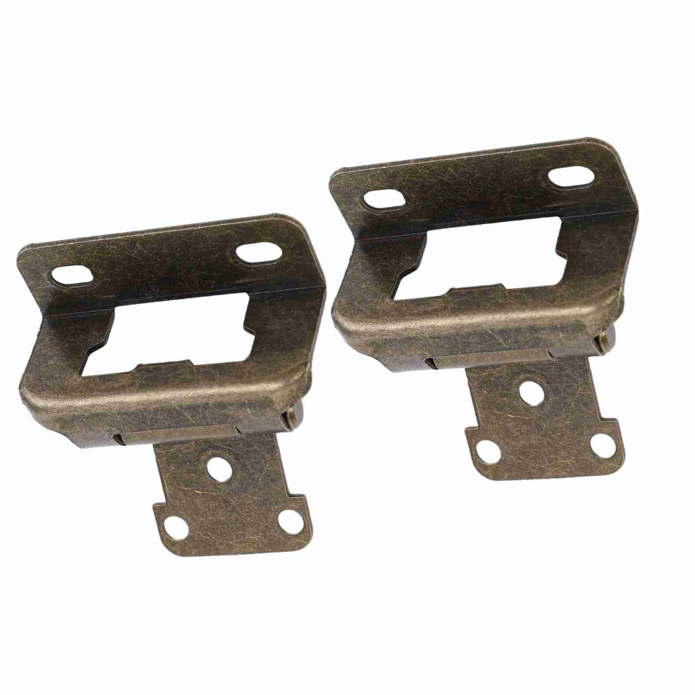Self Closing Cabinet Hinge 1/2In Steel For Kitchen, Rv, Bathroom Bronze 6951346718293