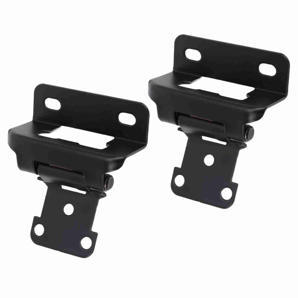 Self Closing Steel Cabinet Hinge 1/2In For Rv Boat Camper Bathroom Black 5061346718283