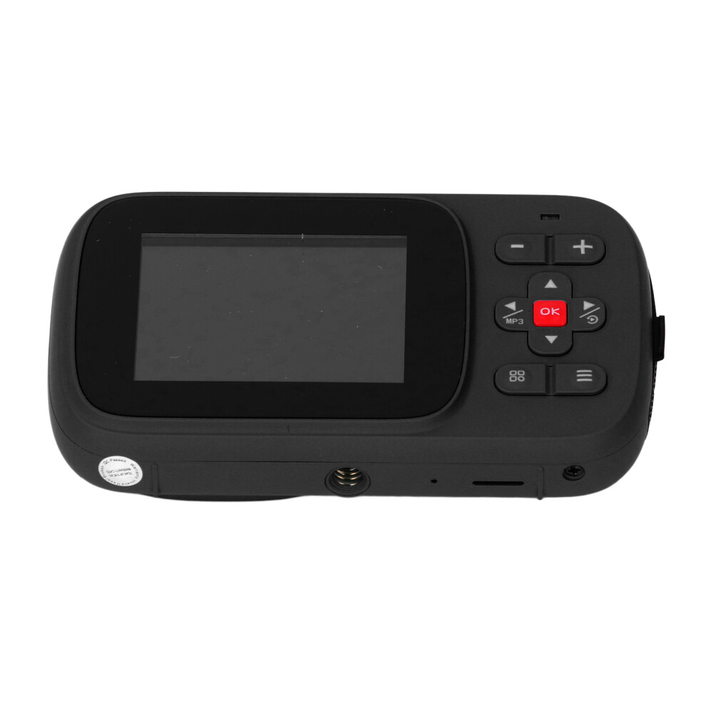 Compact 72Mp Travel Camera 2.5K Video 16X Zoom Anti-Shake Black 6911346718600