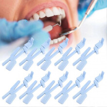 10Pcs Plastic Snaps X-Ray Film Radiograph Holder Clip Instrument Radiograph Holder for Smaller Dentals Films
