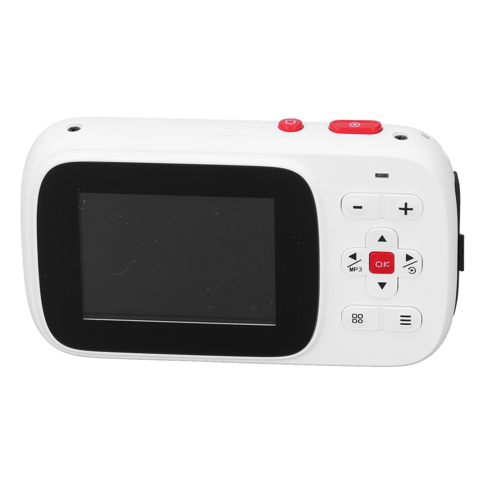 72Mp 2.5K 16X Zoom Compact Camera With 2.4 Inch Ips Screen - White 4381346718641