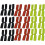 6Pcs Badminton Tennis Racket Grip Racket Weighted Tool-Red 2