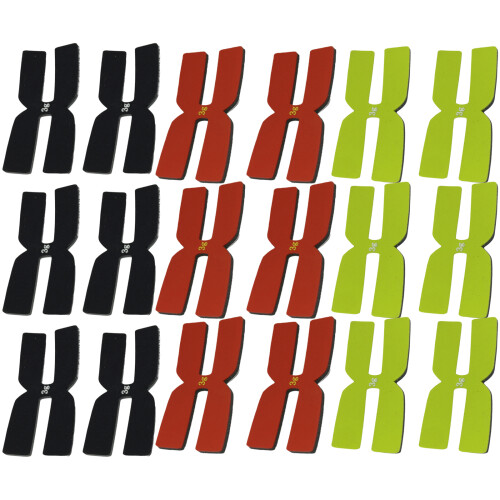 6Pcs Badminton Tennis Racket Grip Racket Weighted Tool-Red 1
