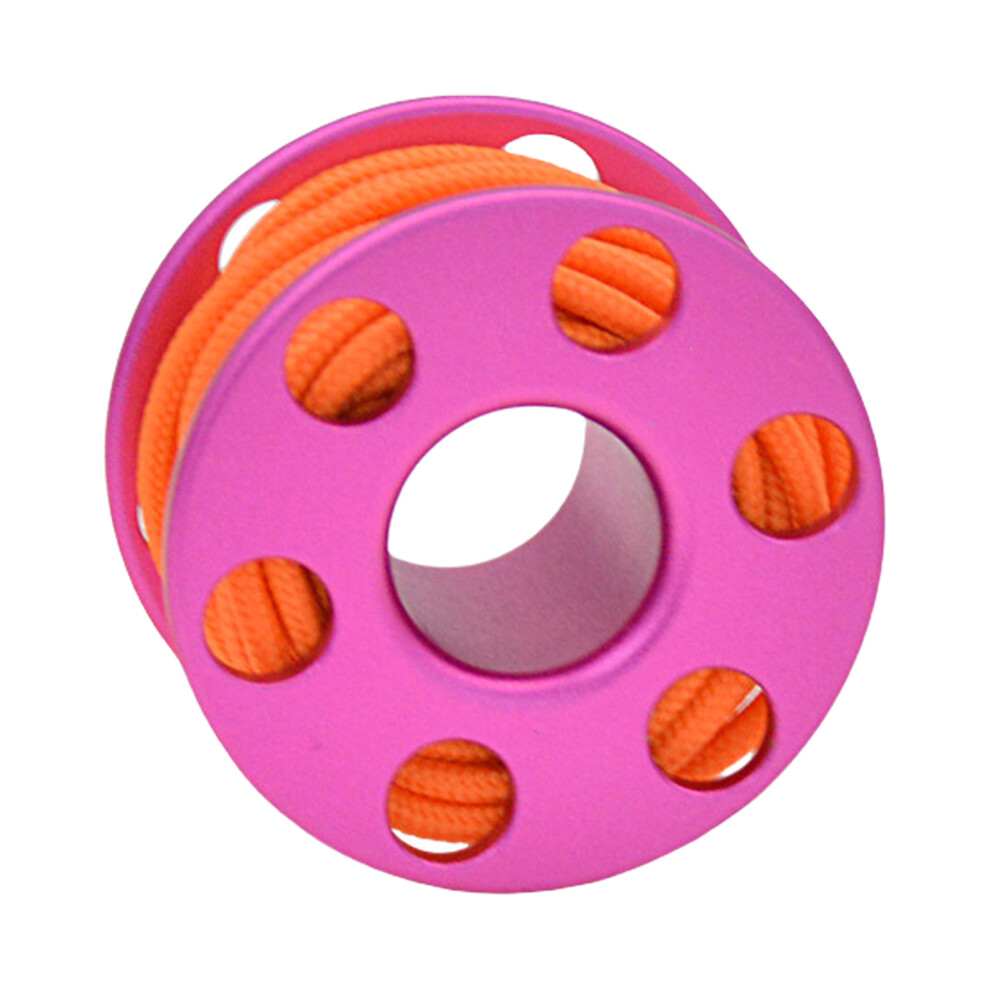 High Visible Diving Small Finger Reel Pendants-Rose Orange-image-OPC-PKCBHQ5-NEW