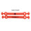 Double Knots Tennis Racket Shock Absorbers Long Racket-Red 4