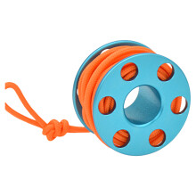 Scubas Diving Finger Reel Pendants Portable-Blue Yellow