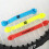 Double Knots Tennis Racket Shock Absorbers Long Racket-Red 7