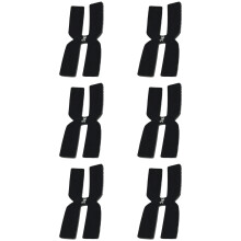6Pcs Tennis Racket Weighting Silicone Pad Racket Weighted-Black