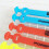 Double Knots Tennis Racket Shock Absorbers Long Racket-Red 5